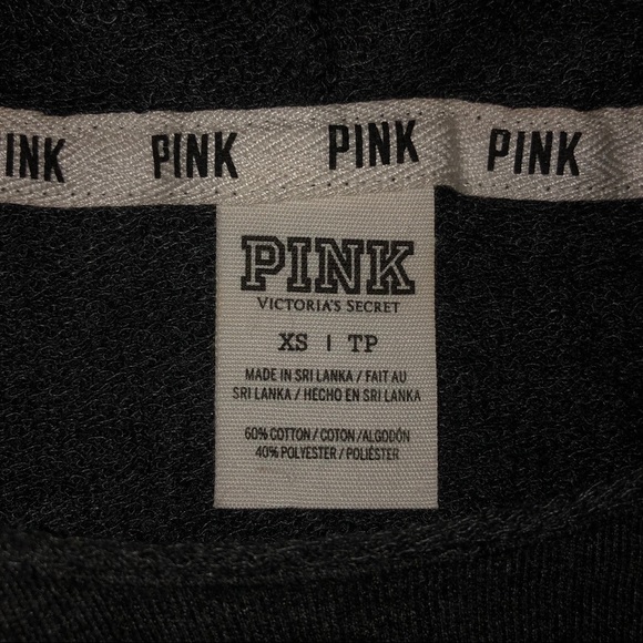 VS Pink Grey Hoodie - Picture 2 of 3